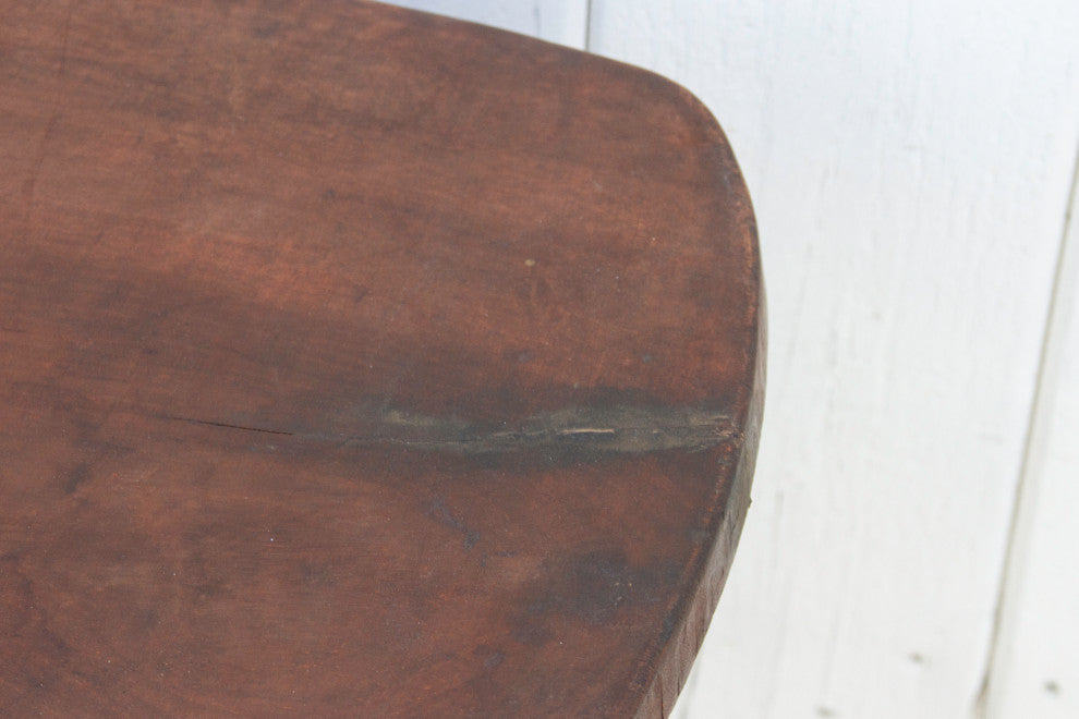 Hand-carved Rustic Senufo Side Table