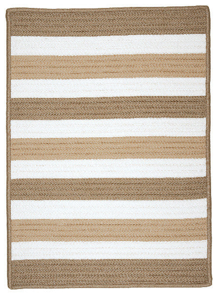 Colonial Mills Portico PO99 Sand Indoor/Outdoor Area Rug, Square 10'x10'