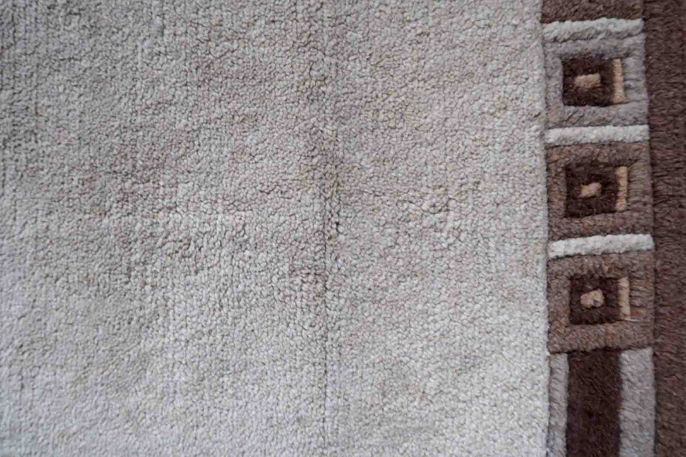 Handmade Vintage Tibetan Khaden Rug 2'x4', 64cmx124cm 1970s
