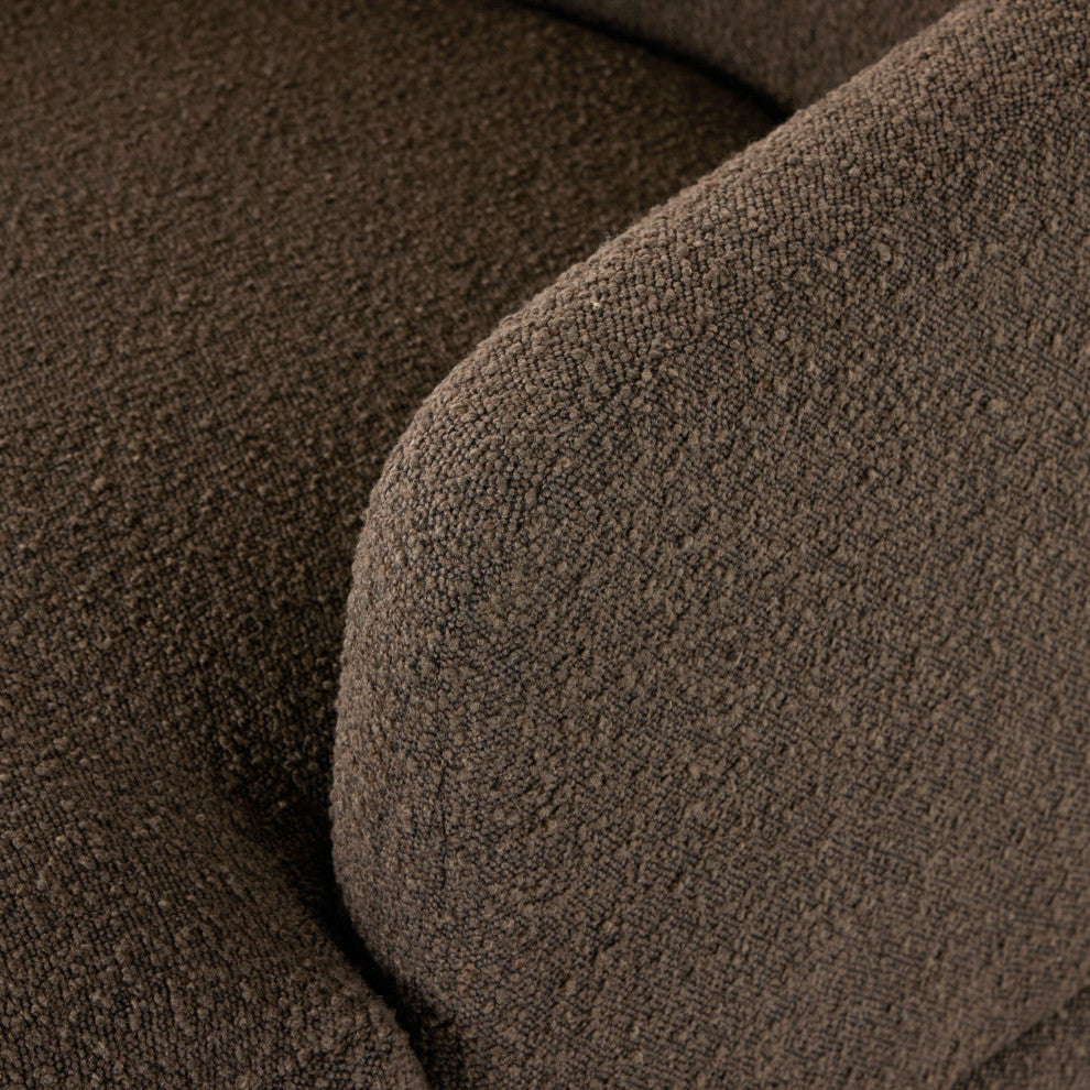 Marnie Chaise Lounge Knoll Mink, Aged Sienna