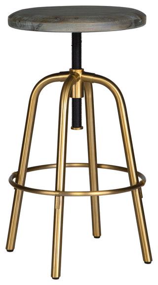 Revolve Brass Counter Stool