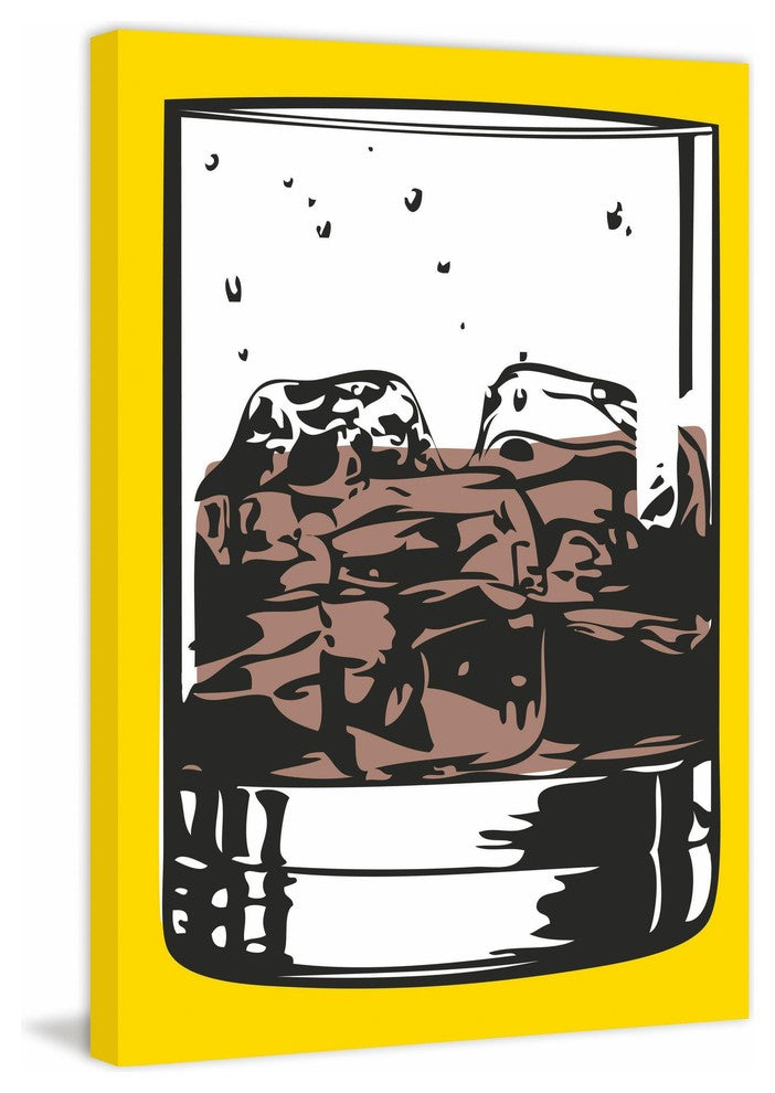 "Cocktail 4" Print on Canvas