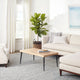 Dash & Albert Melange Diamond Blue Handwoven Cotton Rug, Blue, 6' x 9'