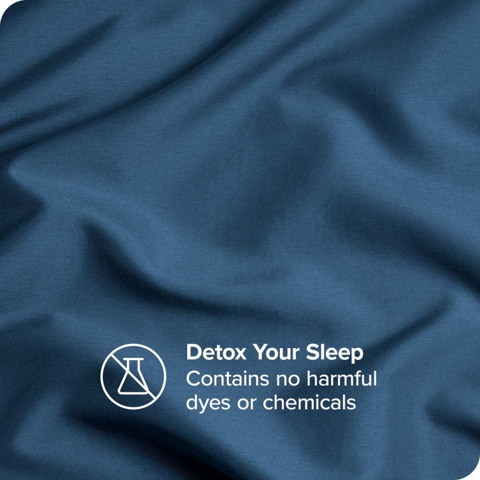 Bare Home Microfiber Pillowcases - Multi-Pack, Dark Blue, Standard, Set of 4