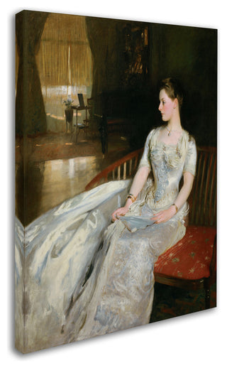John Singer Sargent 'Mrs Cecil Wade' Canvas Art, 24 x 18