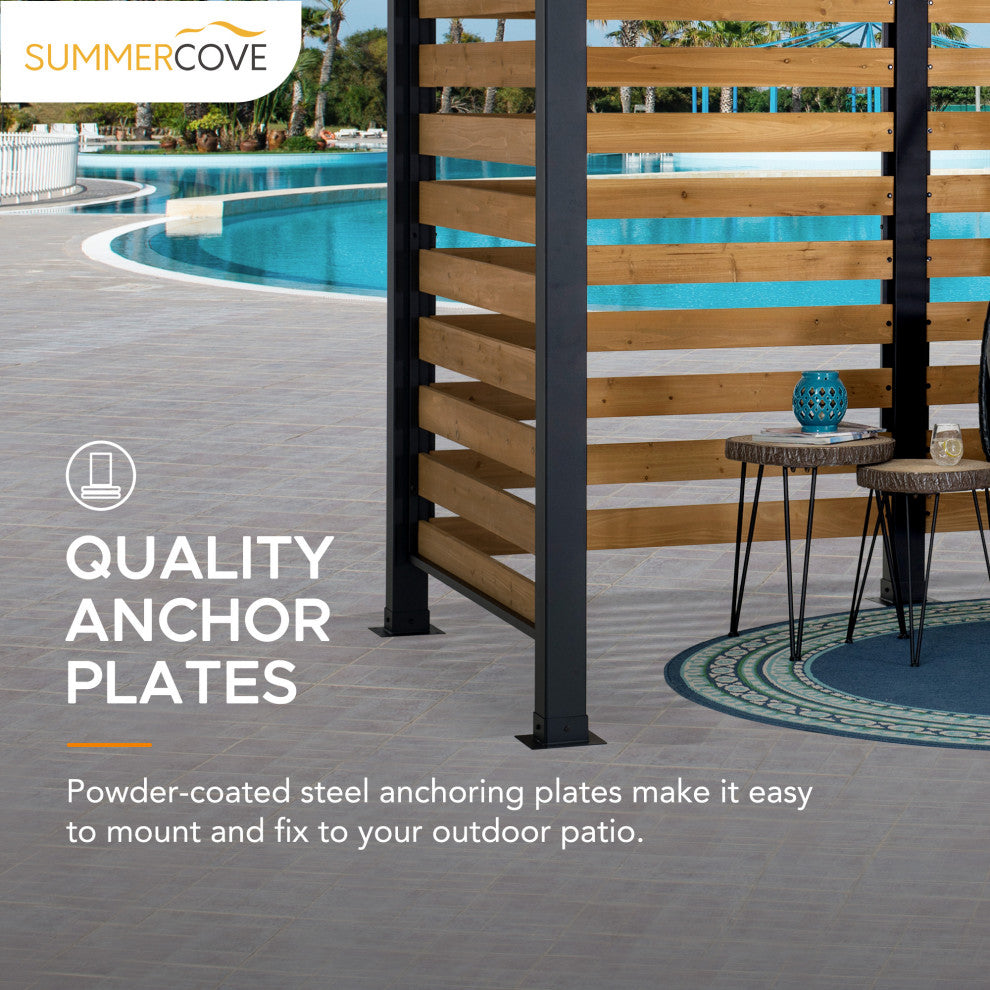 Sunjoy  10'x6' Lynngrove Small Space Pergola