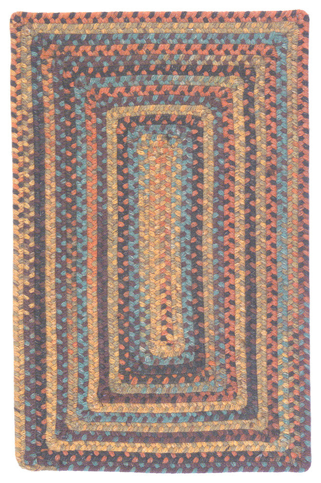 Ridgevale RV20 Floral Burst Traditional Area Rug, Rectangular 10'x13'