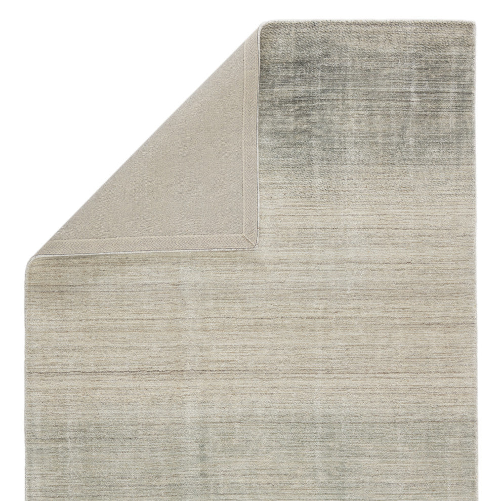 Barclay Butera by Jaipur Living Bayshores Handmade Ombre Gray/ Beige Rug 10'X14'