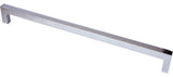 15" Modern Square Pull, Chrome