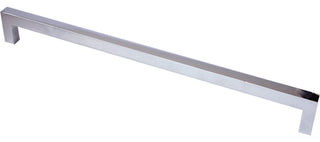 15" Modern Square Pull, Chrome