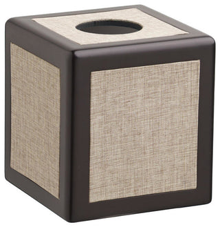 Kraftware Frieze Linen Boutique Tissue Holder