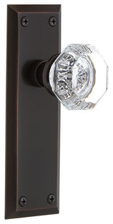 New York Plate Double Dummy Waldorf Door Knob