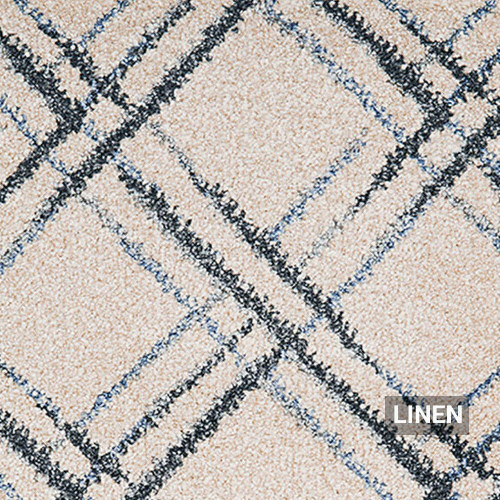 Lake Tahoe Transitional Indoor Area Rug, Lake Tahoe, Linen, 9'x13'