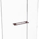 Prestige Skyline 18" Back to Back Shower Door Towel Bar, Antique Copper