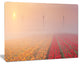 Sun over Blooming Lake Panorama, Landscape Canvas Art Print, 20"x12"