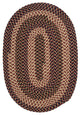 Colonial Mills Brook Farm BF92 Burgundy Traditional Area Rug, Round 10'x10'