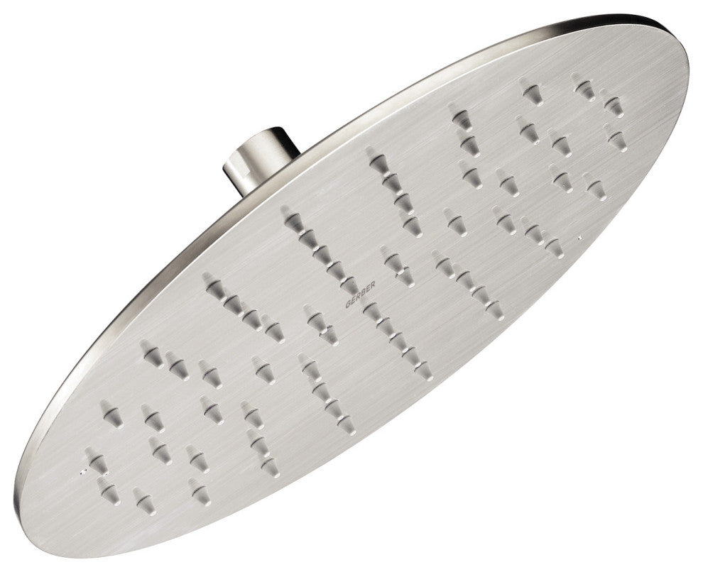 Drench Round 8" 1 Function Rain Showerhead 1.75gpm Brushed Nickel