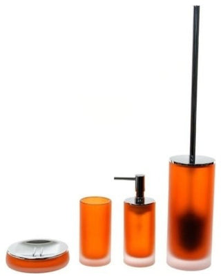 Nameeks TI181 Gedy Bathroom Accessories Set - Orange