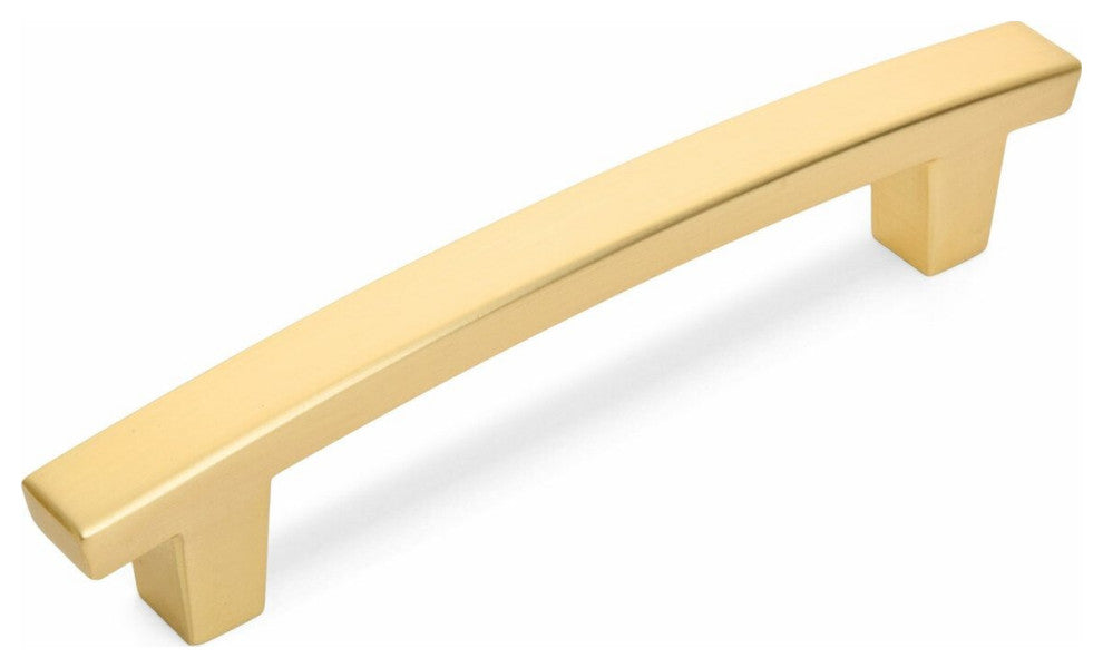 Cosmas 5238BG Brushed Gold Contemporary Arch Cabinet Pull [10-PACK]