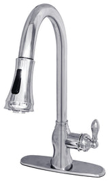 GSY777XACL-P American Classic Single-Handle Pull-Down Sprayer Kitchen Faucet, Po