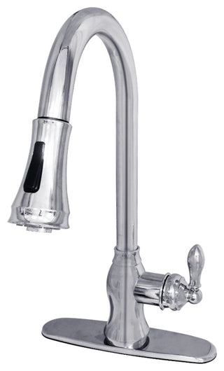 GSY777XACL-P American Classic Single-Handle Pull-Down Sprayer Kitchen Faucet, Po
