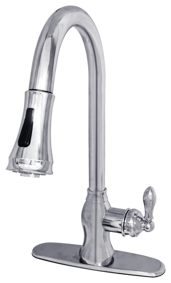GSY777XACL-P American Classic Single-Handle Pull-Down Sprayer Kitchen Faucet, Po