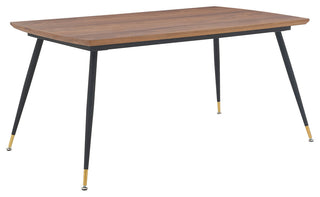 Messina White Velvet 7-Piece Rectangular Dining Set