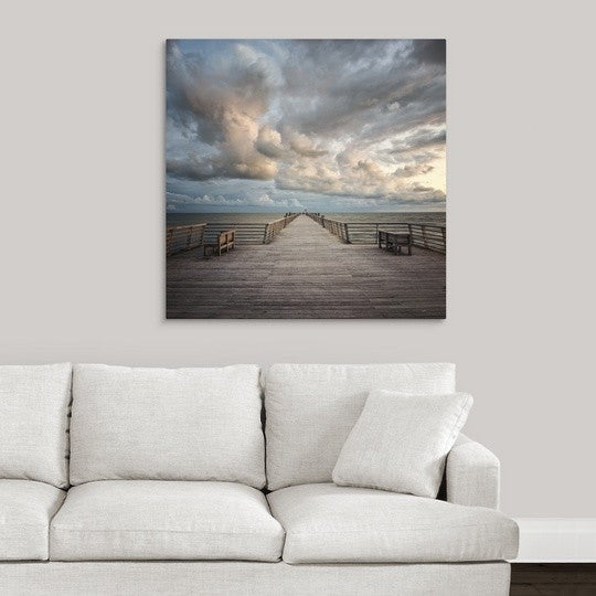 "Heaven's Gate" Wrapped Canvas Art Print, 35"x35"x1.5"