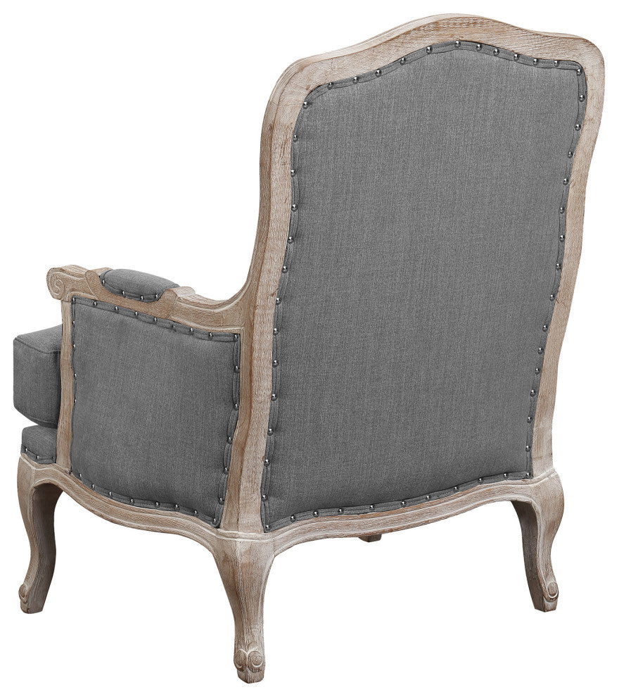 Regal Accent Chair, Slate