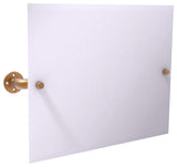 Pipeline Landscape Wall Mounted Tilt Mirror, Brushed Bronze