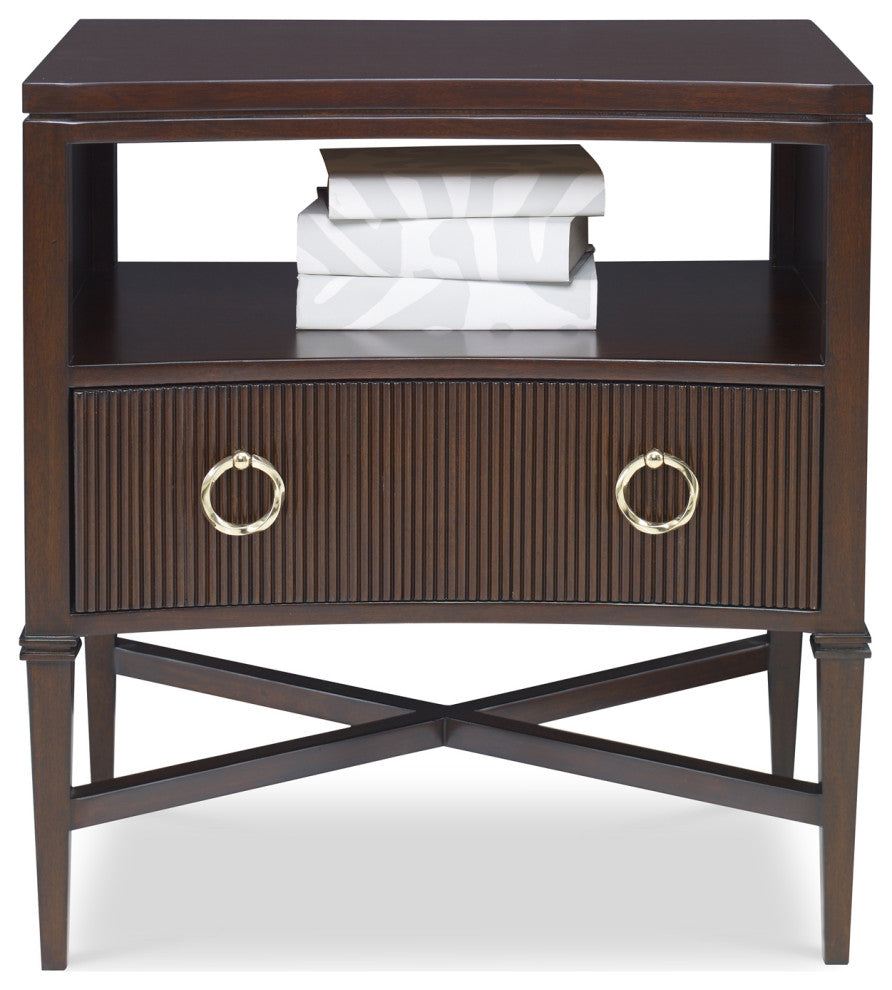 Ambella Home Collection - Reeded Nightstand - 09170-230-001