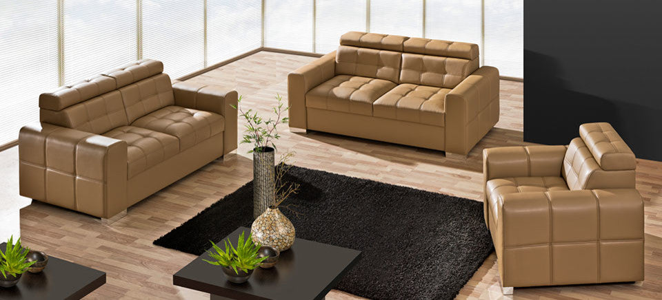 Irys 3 Sleeper Sofa, Beige