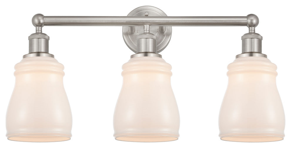 Innovations 616-3W-SN-G391 Ellery 3 Light Vanity Light, Brushed Satin Nickel