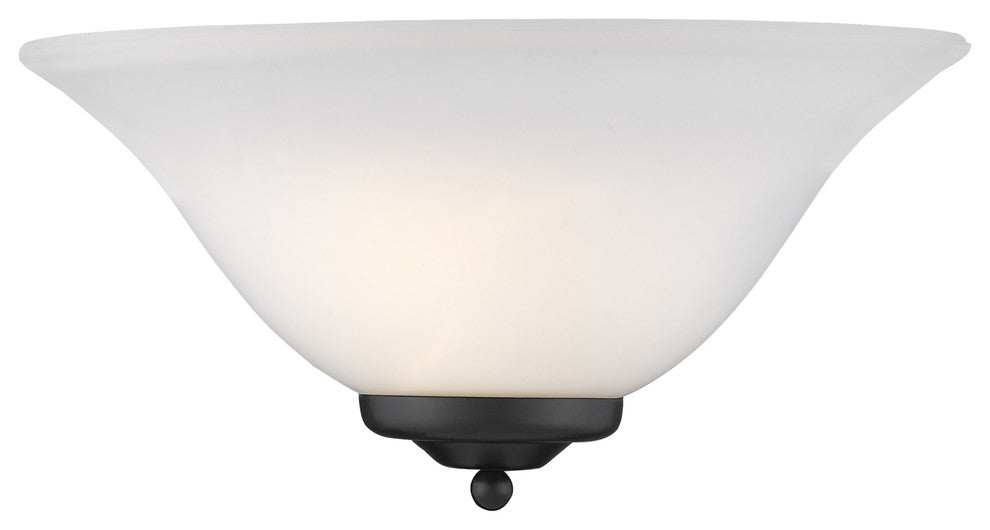 Golden Lighting 8355 Multi-Family 6" Tall Wall Sconce - Black