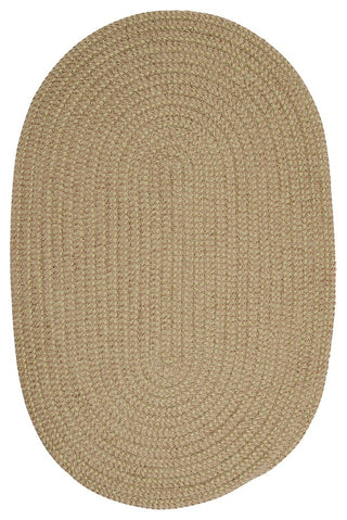 Colonial Mills Softex Check CX26 Celery Check Traditional Area Rug, Round 4'x4'