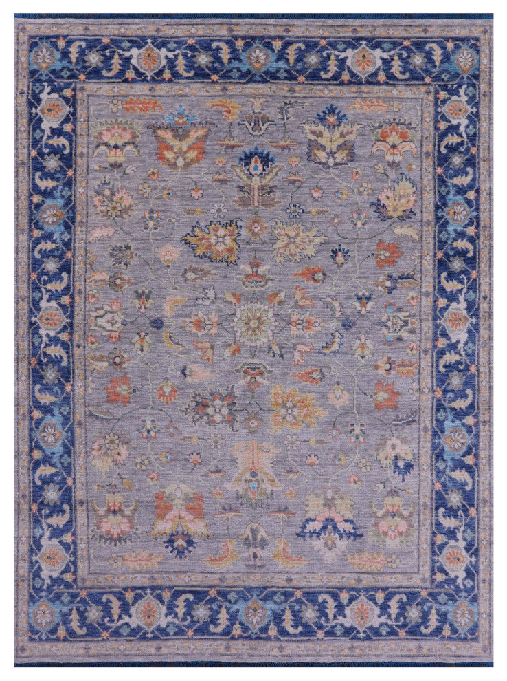 7' 11" X 10' 10" Persian Fine Serapi Hand-Knotted Wool Rug - Q13473