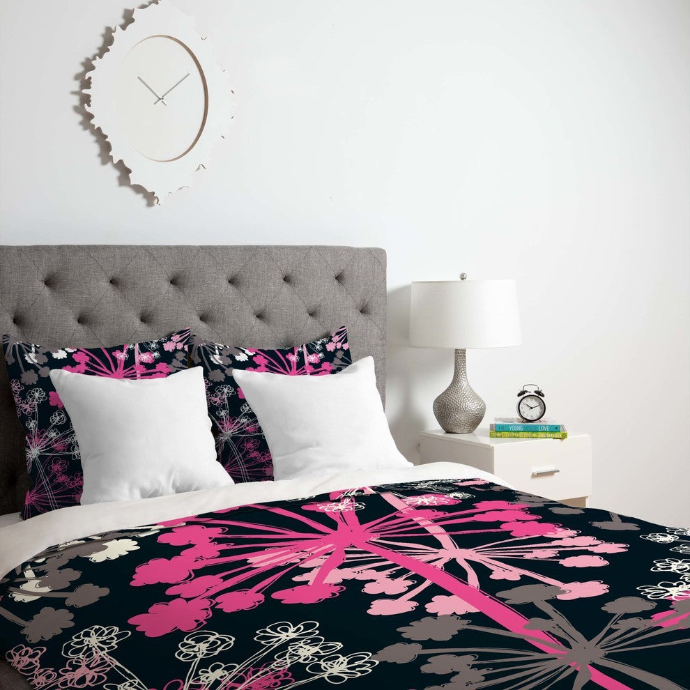 Deny Designs Rachael Taylor Cow Parsley Duvet Cover - Lightweight