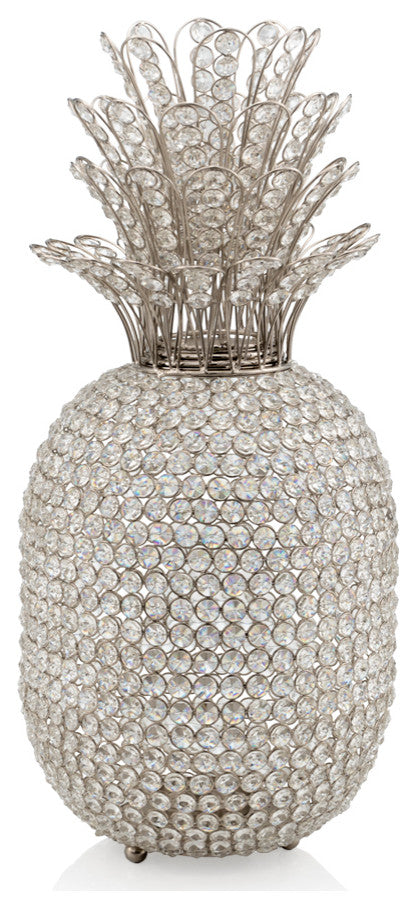 Pina XL Cristal Silver Pineapple