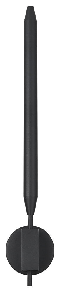 Home Living 5" Outdoor Wall Sconce, Black