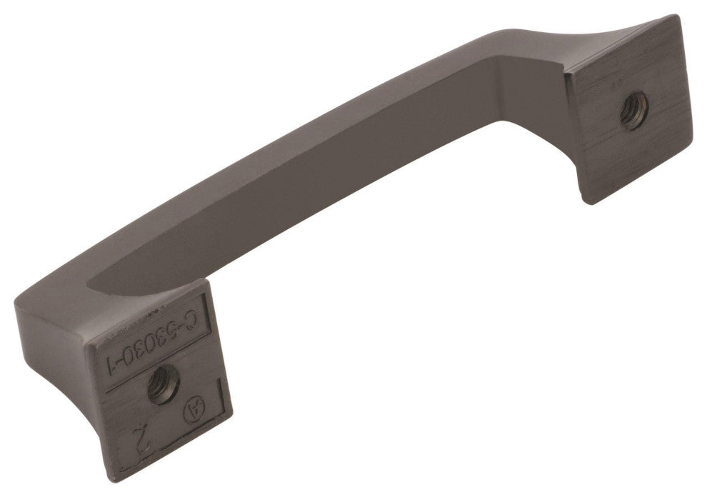 Amerock Mulholland Cabinet Pull, Gunmetal, 3" Center-to-Center