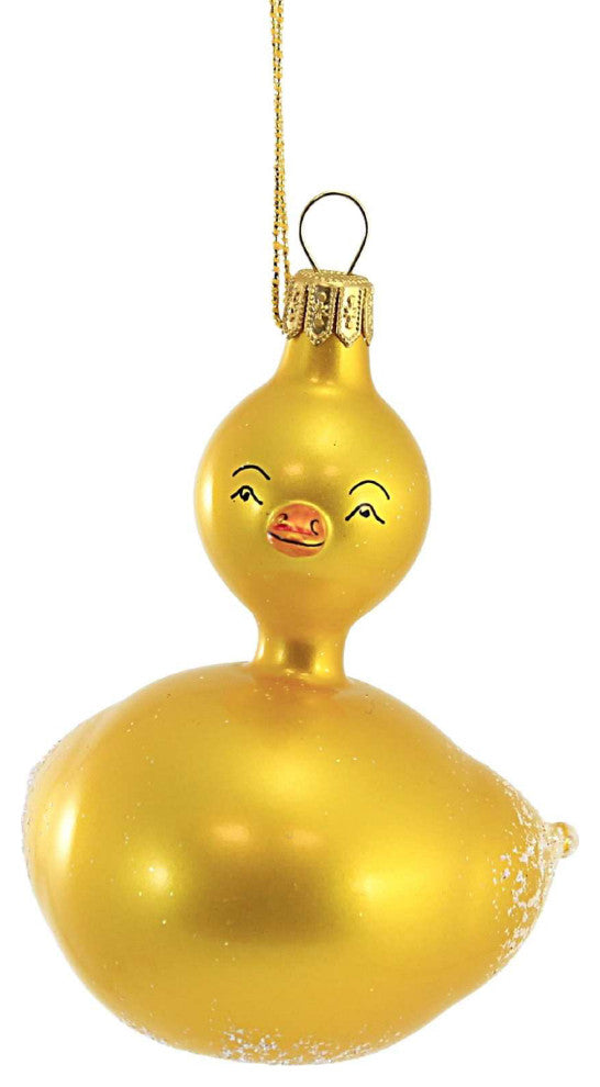De Carlini Italian Ornaments Duck Tree Ornament Spring Easter