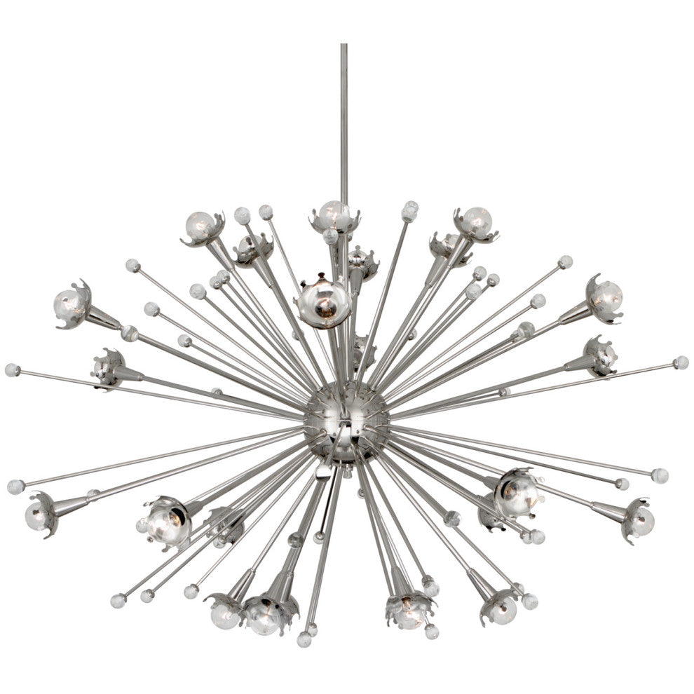 Sputnik Chandelier, Nickel