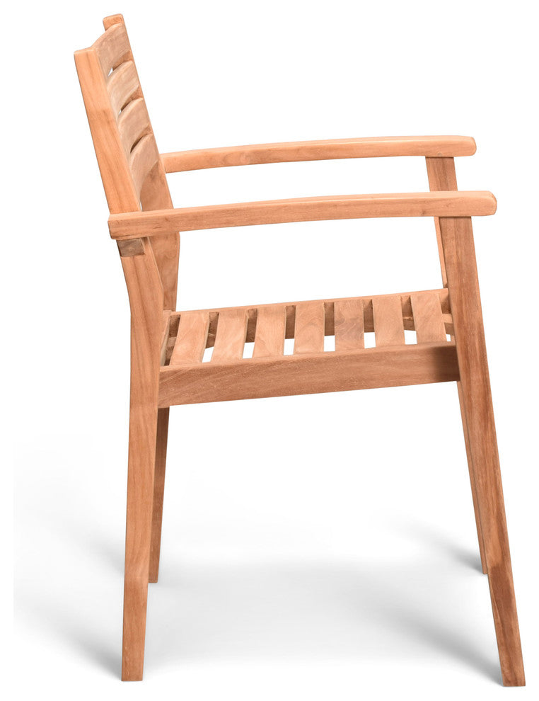 Sylvan Dining Arm Chair, No Cushions