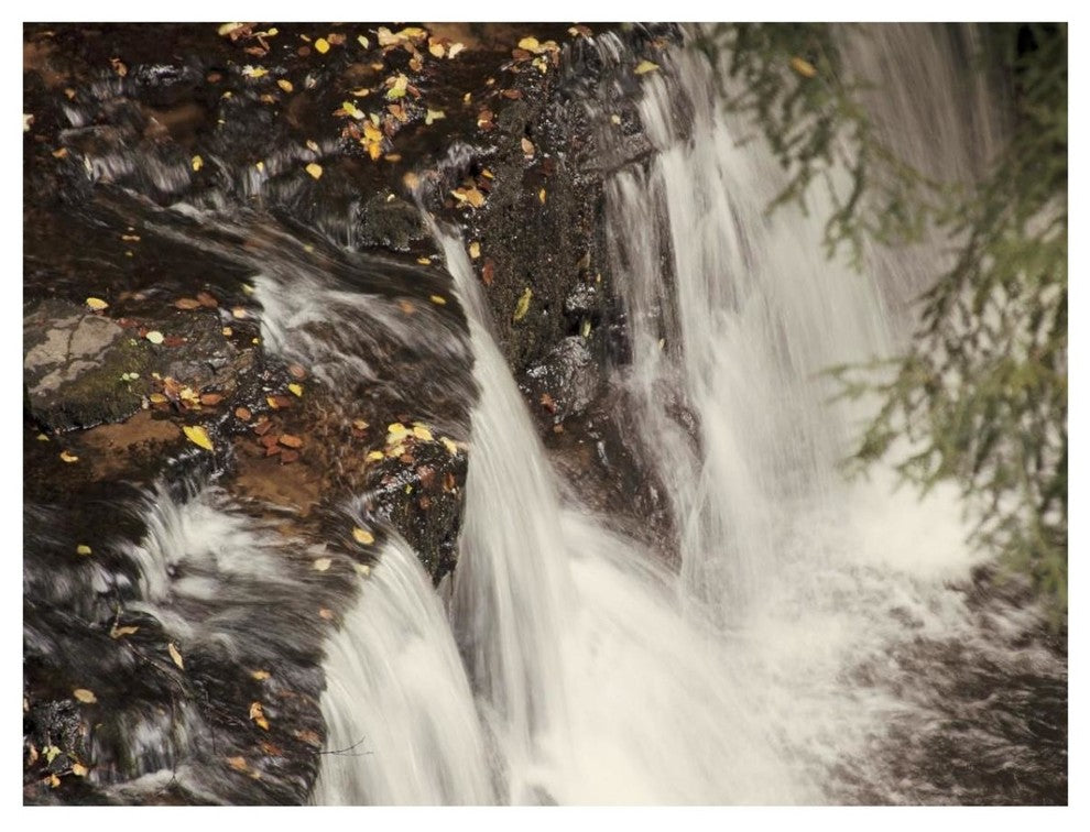 "Mosquito Falls I" Digital Paper Print by Laura Marshall, 34"x26"