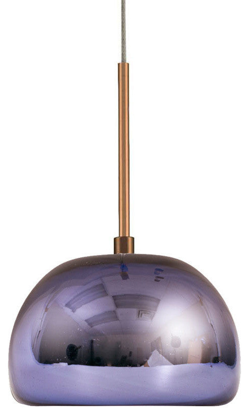 Light Low Voltage Pendant And Canopy Kit, Chocolate Bronze, Purple Bronze
