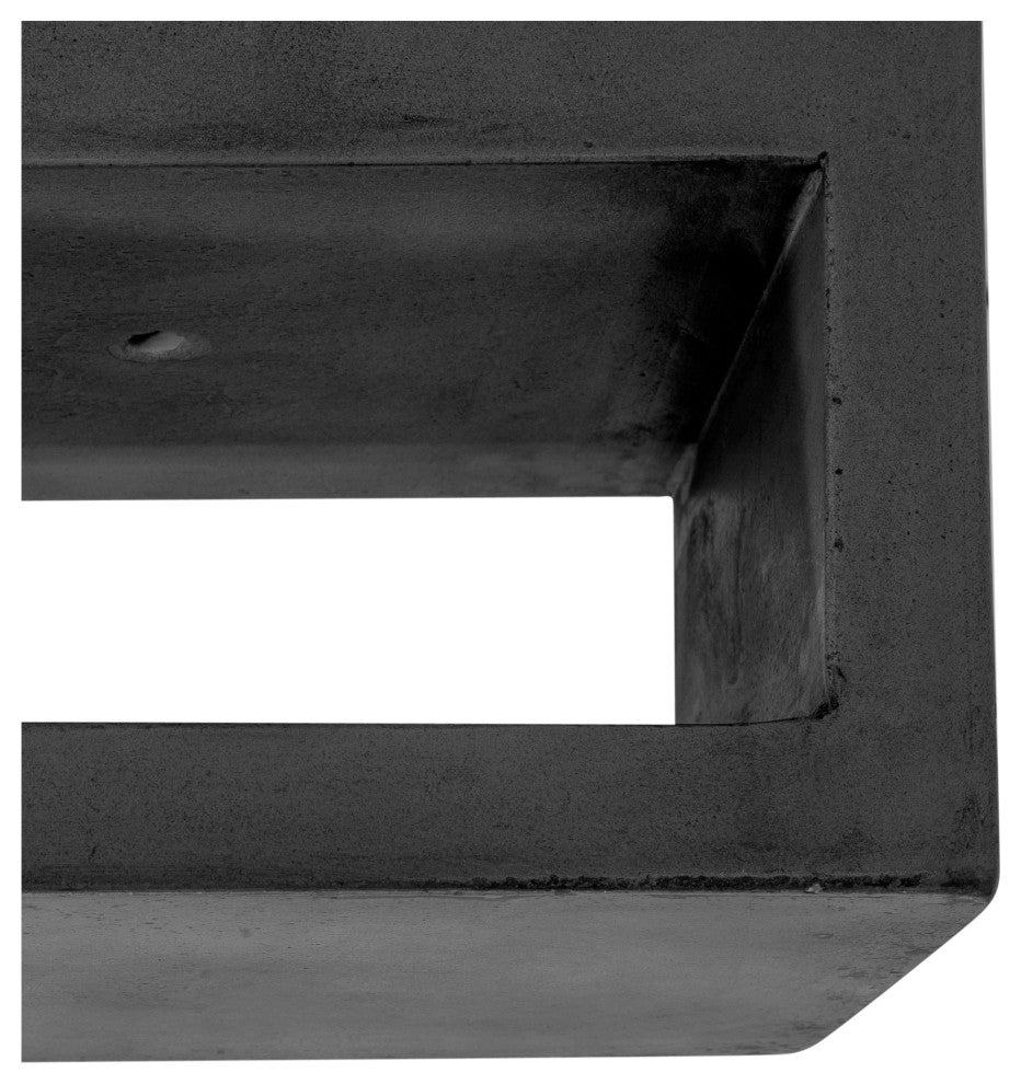 Contemporary Bristol Planter Concrete Grey - Grey