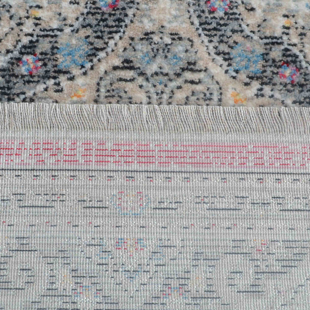 MACHINE MADE POLYESTER AREA RUGS  -Multicolor, Oriental ,Rugs for Living Room
