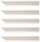 Cornice White Urethane Papillon Simple Design 5 Pieces Totaling 470" Length