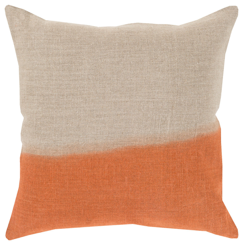 Dip Dyed Pillow Cover 18x18x0.25