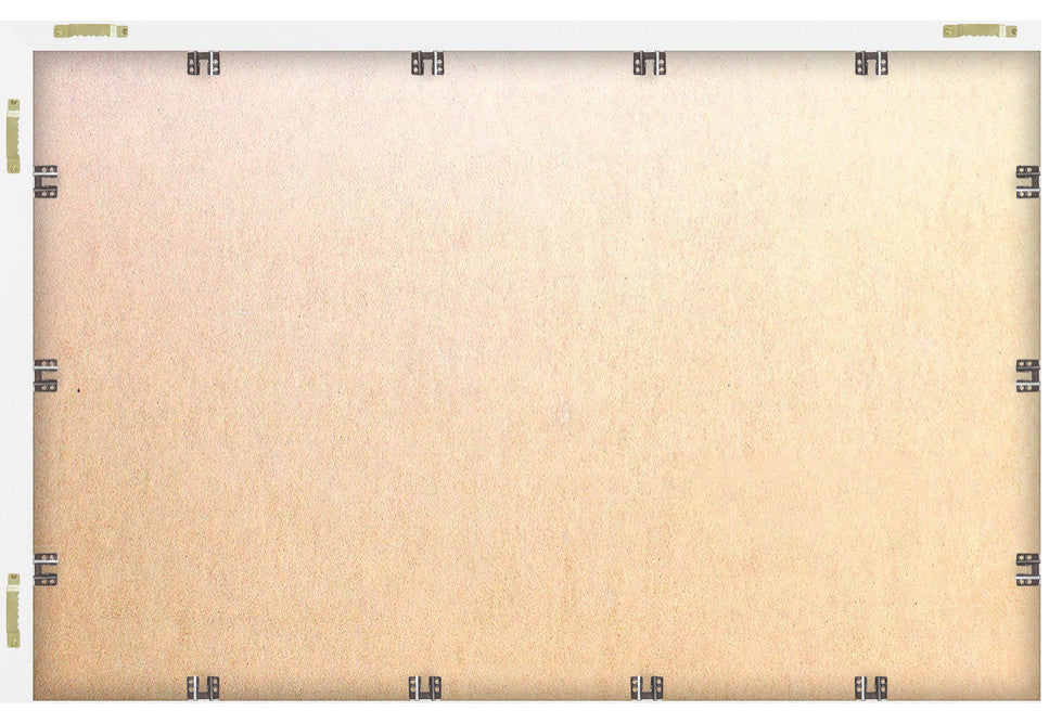 "Magical Blue Butterflies" Framed Painting Print, 12"x8"